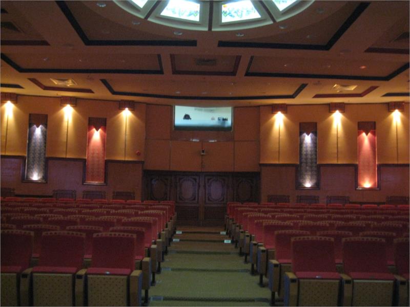 ترميم مسرح إدارة التربية والتعليم بمنطقة تبوك