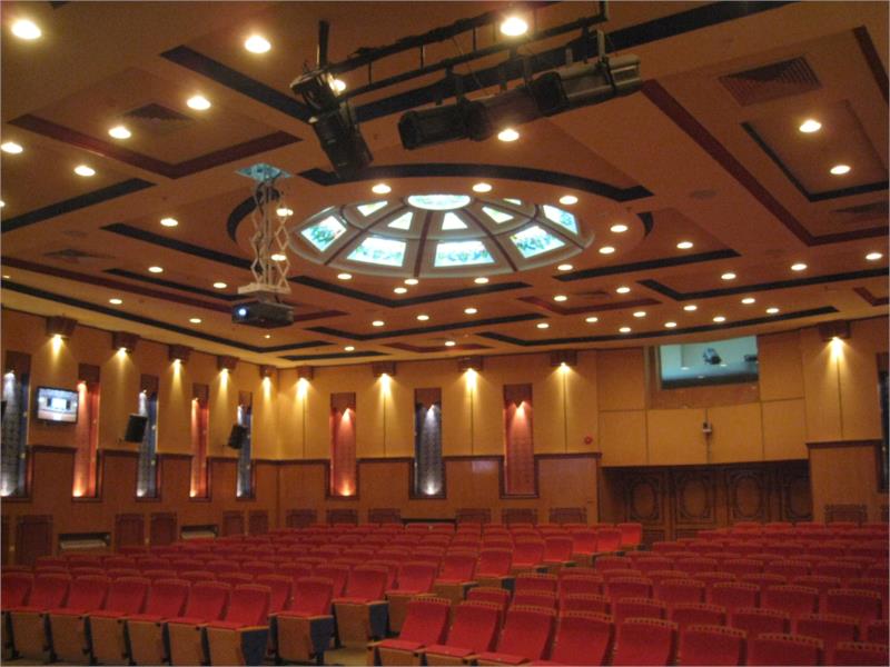 ترميم مسرح إدارة التربية والتعليم بمنطقة تبوك
