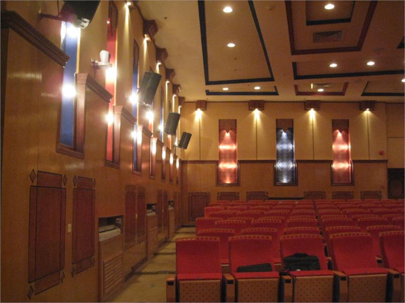 ترميم مسرح إدارة التربية والتعليم بمنطقة تبوك