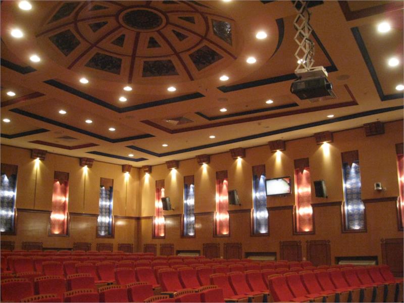 ترميم مسرح إدارة التربية والتعليم بمنطقة تبوك